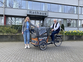 Jetzt geht's los: Teste die Schlingefietse - Das E-Lastenrad der Gemeinde Südlohn!